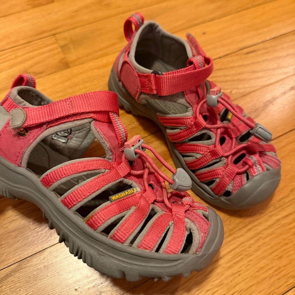 Keen Kids Coral Gray Active Sandals